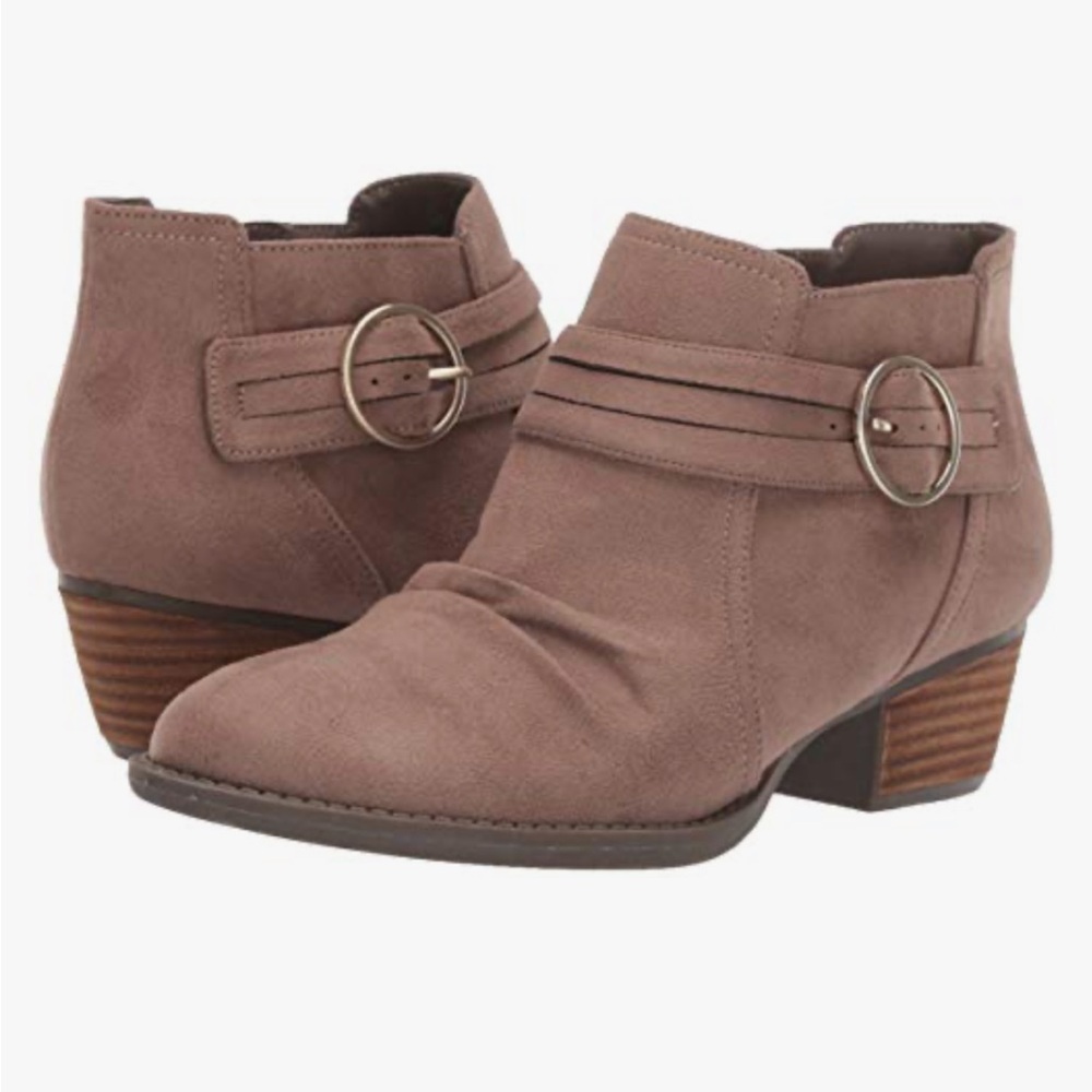 Dr Scholl’s Women’s Stylish Tan Ankle Boots 9.5